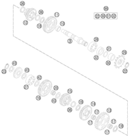 TRANSMISSION II - COUNTERSHAFT