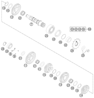 TRANSMISSION II - COUNTERSHAFT