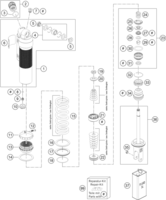 SHOCK ABSORBER DISASSEMBLED