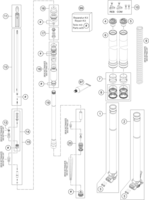 FRONT FORK DISASSEMBLED