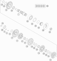 TRANSMISSION II - COUNTERSHAFT