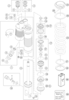 SHOCK ABSORBER DISASSEMBLED