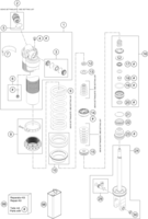 SHOCK ABSORBER DISASSEMBLED