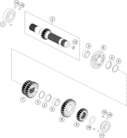 TRANSMISSION I - MAIN SHAFT